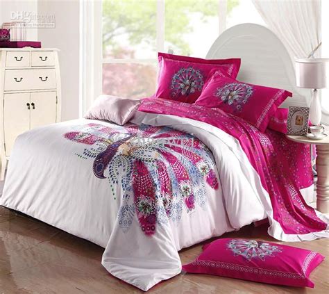 Hot Pink Queen Bedding Set Hanaposy