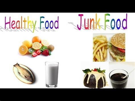And as most people know, junk food is a primary can we rely on governments to help us understand what foods are junk and unhealthy? Healthy food and Junk food for preschool children and ...