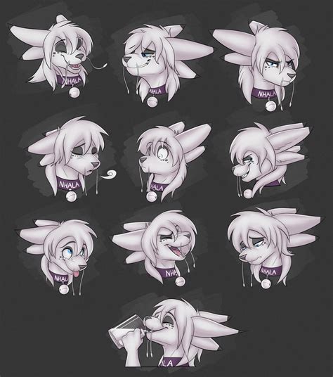 commission nhara s expression sheet by temiree on deviantart