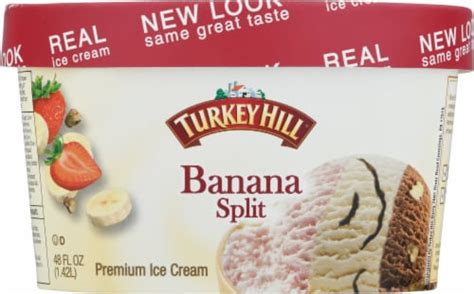 Turkey Hill Banana Split Ice Cream Fl Oz QFC