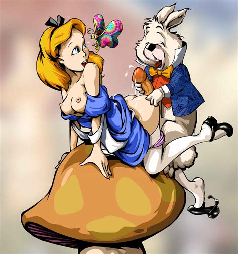 Rule 34 Alice In Wonderland Alice Liddell Breasts Clothes Disney Female Fur Human Male Nipples