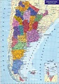 Mapa de Argentina - Mapa Físico, Geográfico, Político, turístico y ...