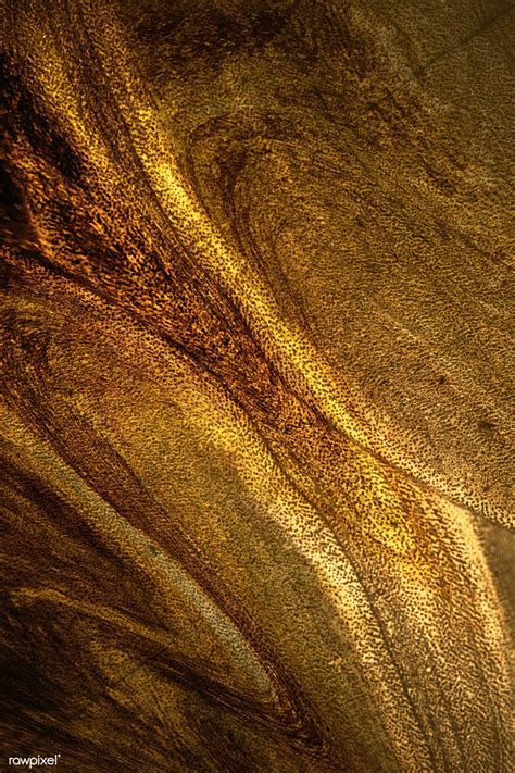 Dark Gold Paint Textured Background Free Image By Aum