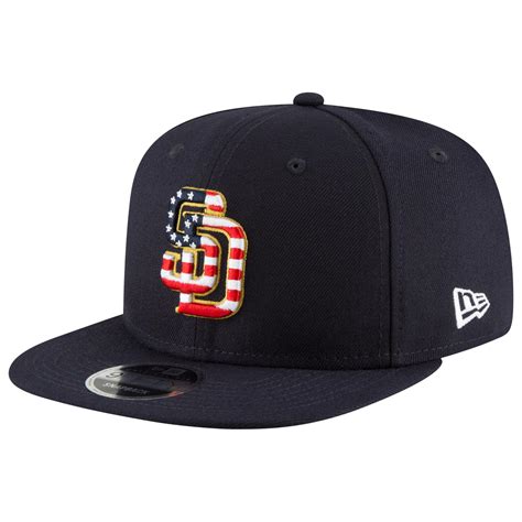 Ktz San Diego Padres Mlb Stars And Stripes Snapback Cap In Blue For Men