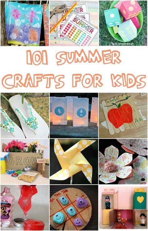 101 Summer Crafts For Kids Mom Makes Dinner