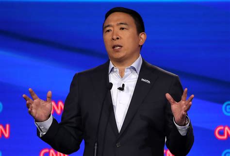 Former democrat presidential candidate andrew yang proposed a barcode program friday for americans to prove they have. Andrew Yang: Facebook, Amazon, Google should pay for users ...