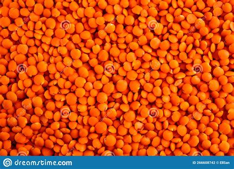 Red Lentil Texture In The Background Royalty Free Stock Photography