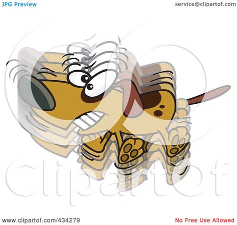 Free Clipart Dog Wagging Tail