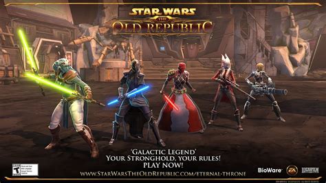 Star Wars The Old Republic Galactic Legend Launch Trailer Youtube