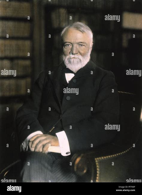 Andrew Carnegie 1835 1919 Namerican Industrialist And Humanitarian