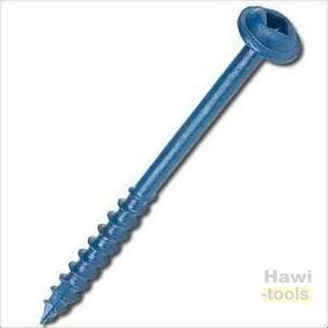 Kreg Blue Kote Wr Pocket Screws 64mm 2 12 8 Crse Washer Head