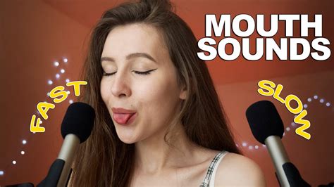 Asmr Fast And Slow Mouth Sound Tongue Clicking And Hand Sounds Rambles Youtube