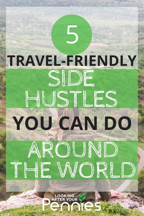 5 Travel Friendly Side Hustles You Can Do Around The World
