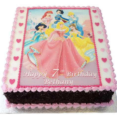 Disney Princess Birthday Cake Flecks Cakes