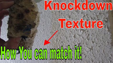 The average cost of a knockdown ceiling is $1.75 although textured ceilings are currently used in many homes, some people might view its. How to match knockdown texture on a drywall repair - YouTube