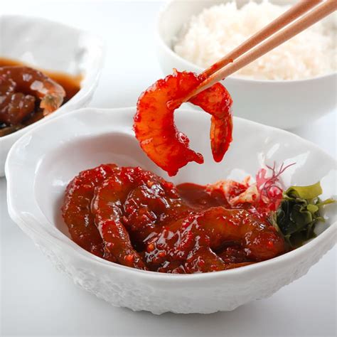 Soy Sauce Marinated Raw Shrimp Tradekorea