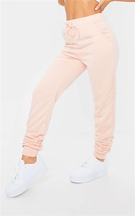 Nude Skinny Joggers Trousers Prettylittlething