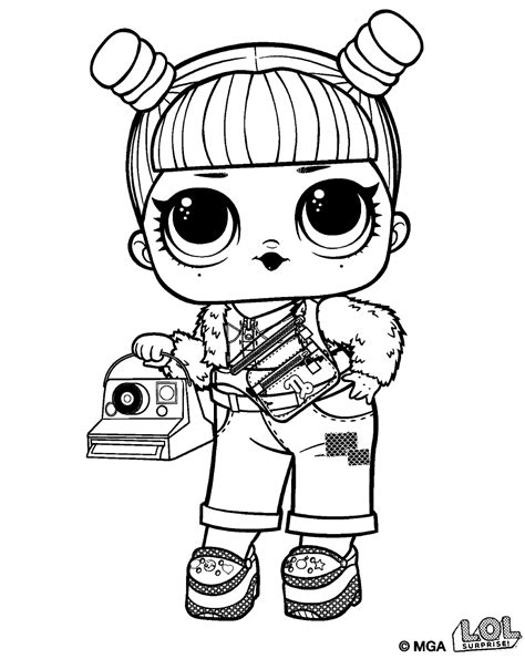 Lol Surprise Doll Dreamer Coloring Pages Lol Surprise Doll Coloring