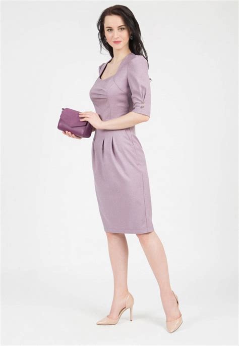 Платье Olivegrey цвет фиолетовый Mp002xw14gfr — купить в интернет