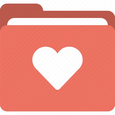 Document Favorite File Folder Heart Like Love Icon Download On Iconfinder