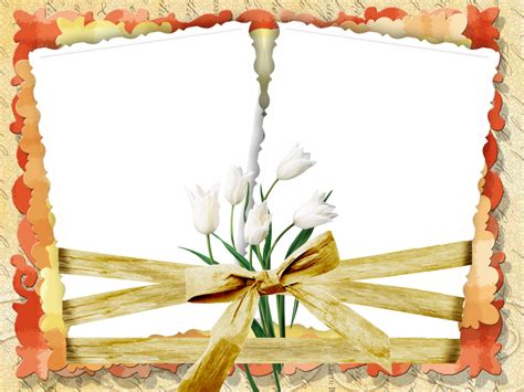 Wedding Floral Frame Romantic Png Transparent Background Free Download
