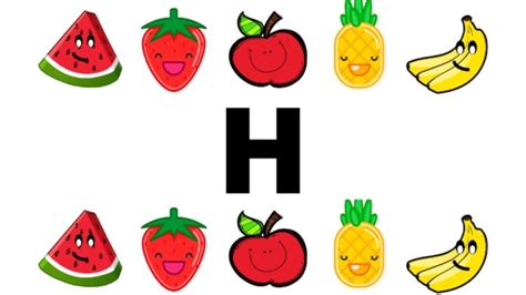 → Fruta Com H Lista De Frutas Que Começam Com A Letra H