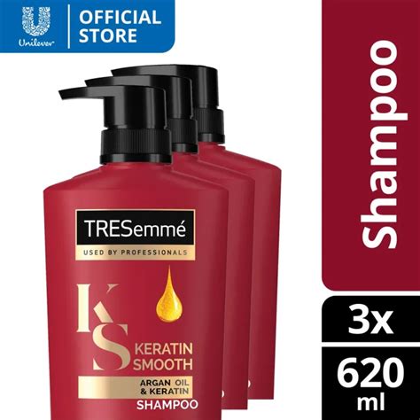 Tresemme Keratin Smooth Shampoo 620ml X3 Lazada Ph