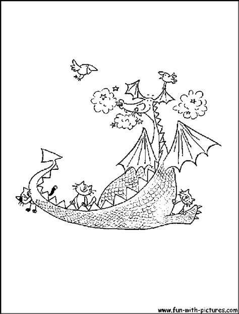 Puff The Magic Dragon Coloring Pages