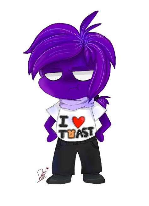 I Love Toast Purple Guy Fnaf Drawings Fnaf Funny