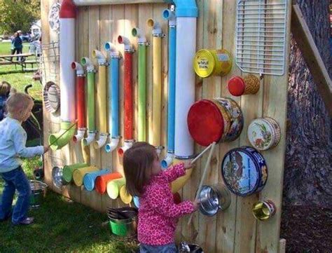Se integra y forma parte del. Pin de Nair en Buenas ideas | Juegos de patio, Recreo al aire libre para niños, Pared musical