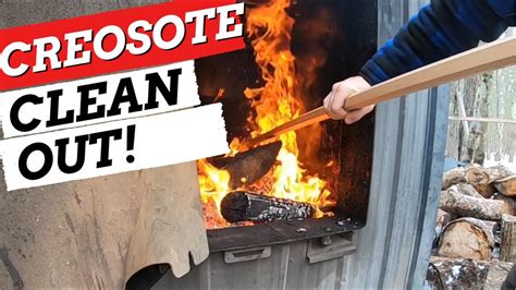 Creosote Clean Out Outdoor Wood Boiler Youtube