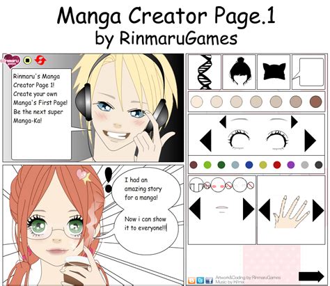 How to make your own anime character game. Create Your Own Manga pg.1 by Rinmaru on DeviantArt