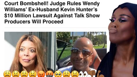 He’s Happy Wendy Williams’ Ex Kevin Wins Court Victory In 10m Lawsuit Against Talk Show’s