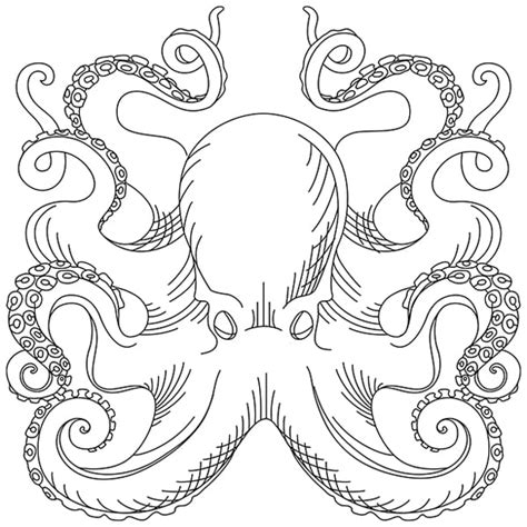 Intricate Octopus Svg Dxf Cutting Machine And Laser Cutting Designs