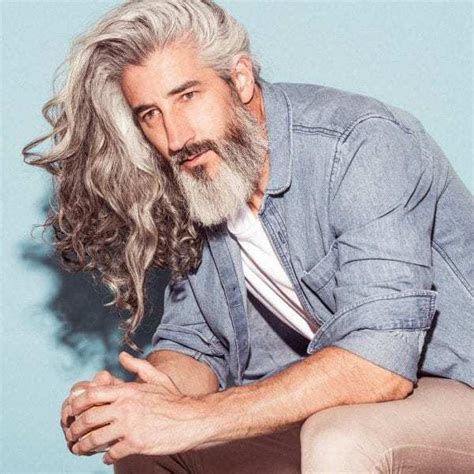20 Of The Coolest Long Hairstyles For Older Men Hairstyle Camp
