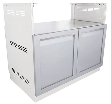Gray Bbq Grill Stainless Steel Outdoor Kitchen Cabinet G40004 4