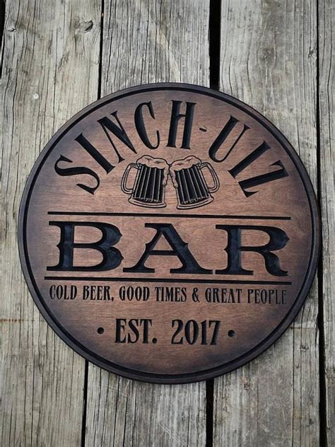 Ideal For Pub Shed Bar Office Man Cave Home T Metal Bar Signs