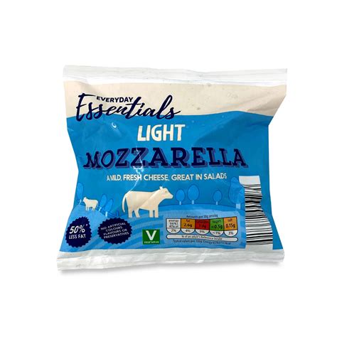 Light Mozzarella 200g Everyday Essentials Aldiie