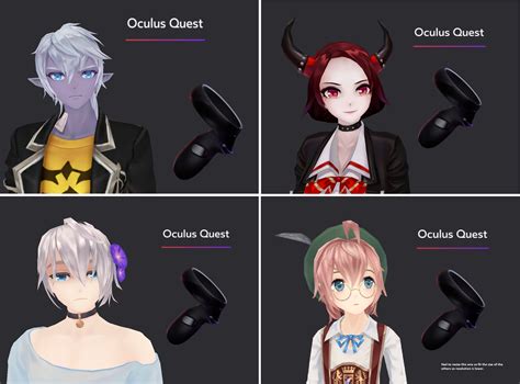 Im So Impressed By These Avatars For Vrchat On Oculus Quest Virtual