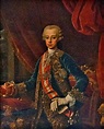 a painting of a man in an ornate outfit