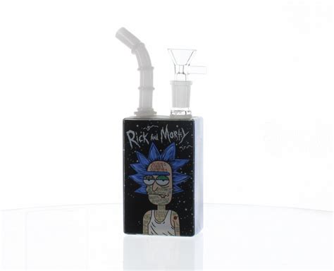 Rick And Morty Glass Juice Box Shoprite Smoke And Bong Shop Canada