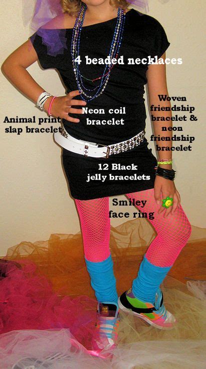 25 Bästa Idéerna Om 80s Party Outfits På Pinterest 80s Costume