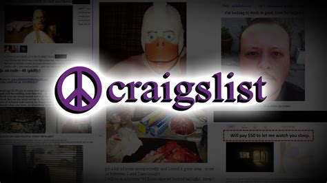 3 Craigslist Ads With Disturbing Backstories YouTube