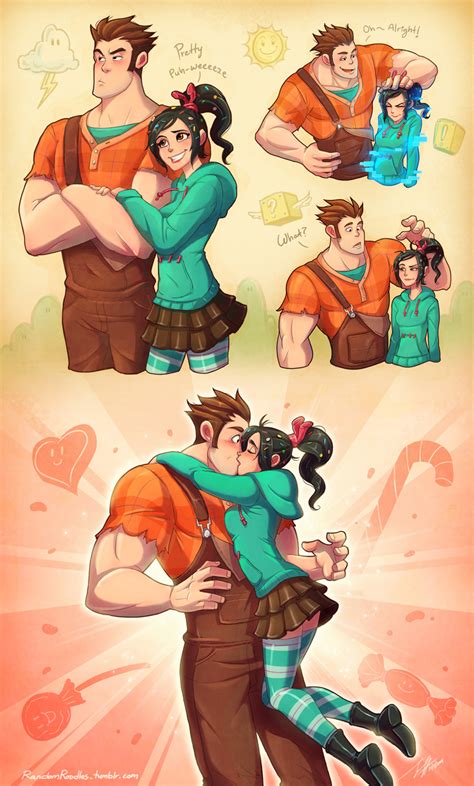 Ralph X Vanellope By Jeff Mahadi On Deviantart