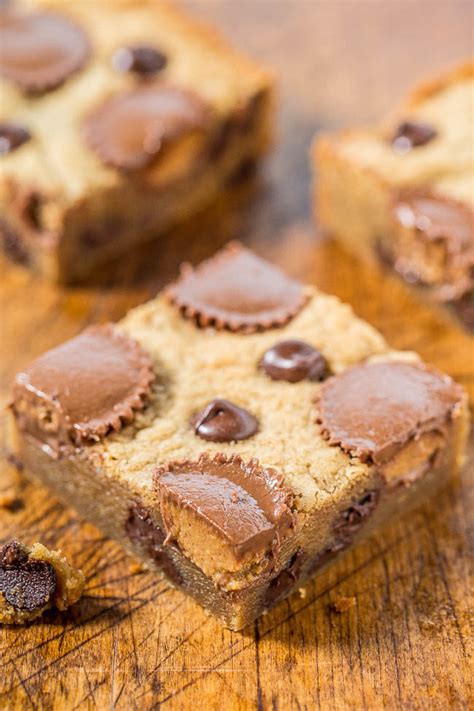 Chocolate Chip Mandms Bars Easy Cookie Bars Averie Cooks