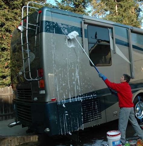 Rving Tips Cleaning The Exterior Of Your Rv Or Camper Welcome To