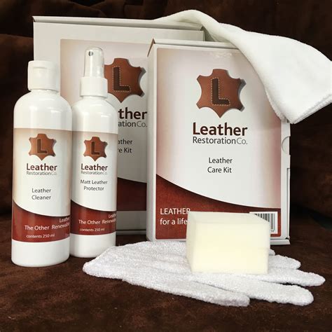 Leather Restoration Co Finished Leather Care Kit