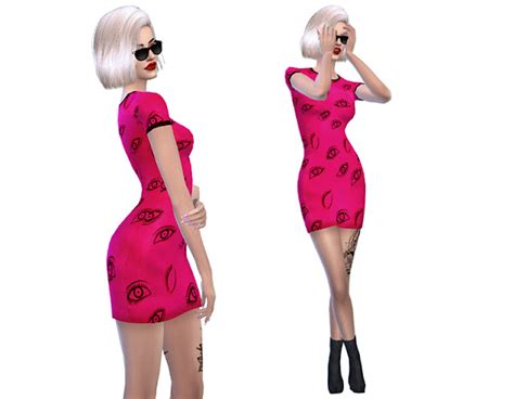 Sims 4 Ccs The Best Mini Dresses Set By Sims4sweatshop