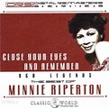 Płyta kompaktowa Close Your Eyes and Remember (Minnie Riperton) (CD ...