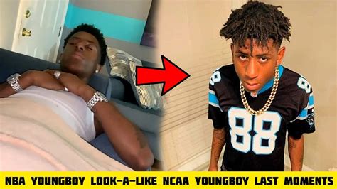 Nba Youngboy Look A Like Ncaa Youngboy Lil P Nut Last Moments Before